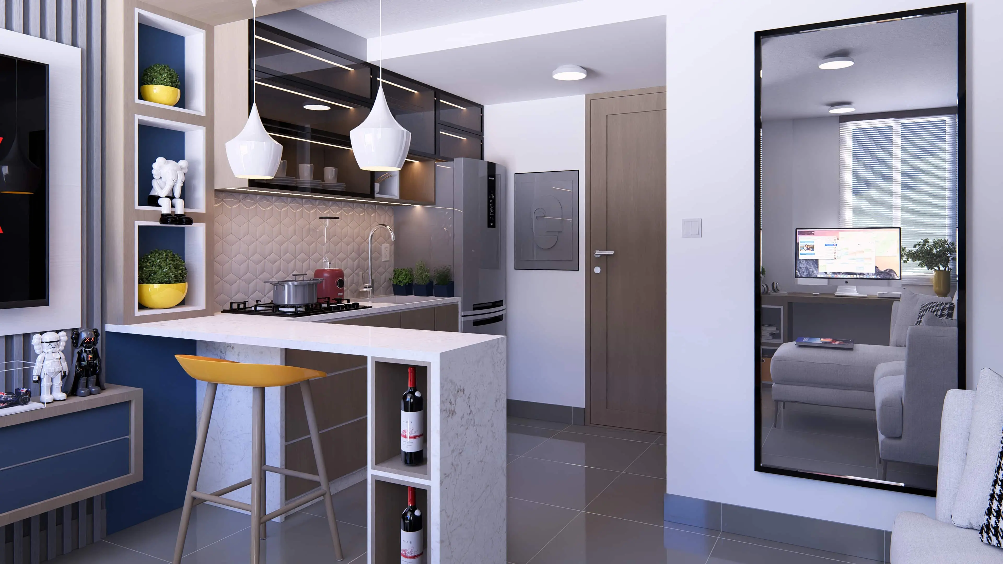 Apartamento 47 m² 3