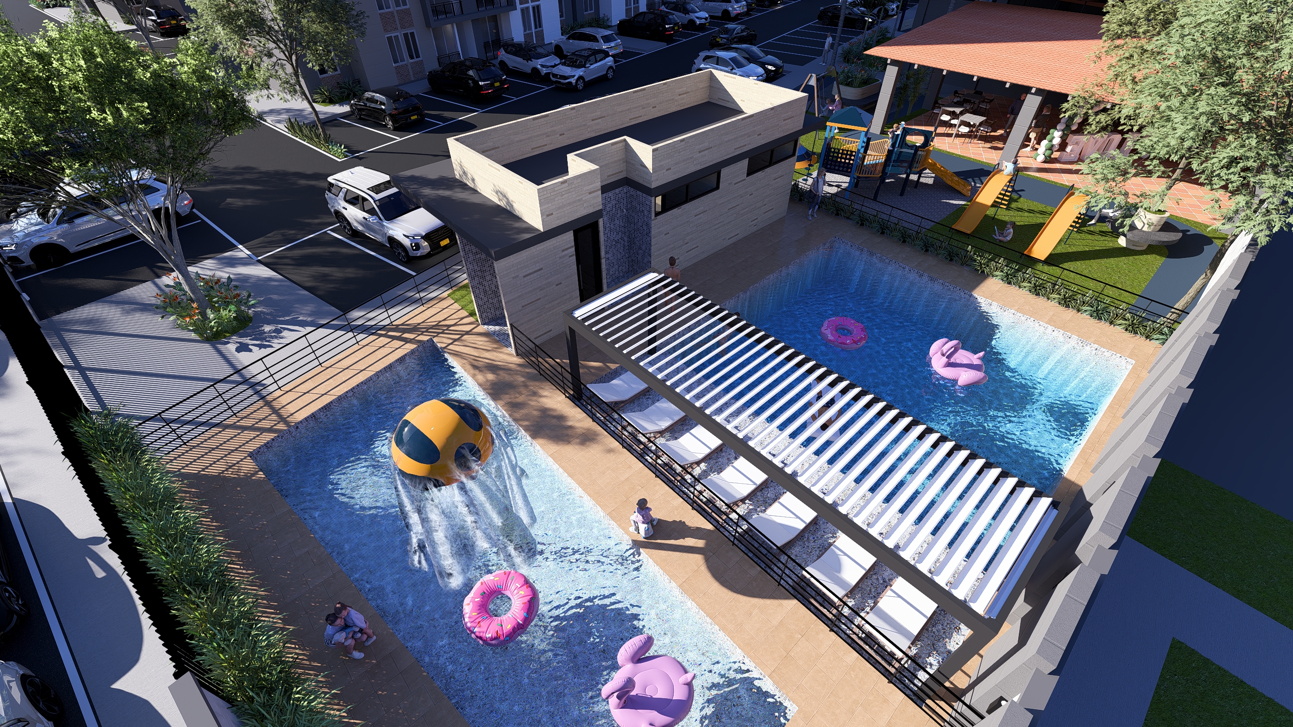 Piscina Taira Towers